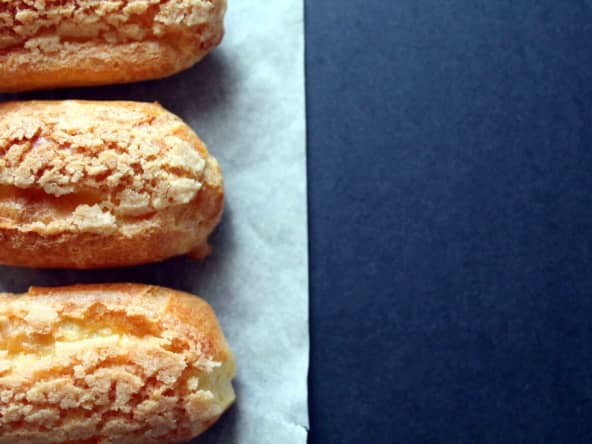 Pâte à choux au craquelin
