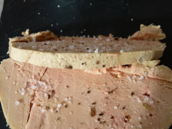 Foie gras au gros sel