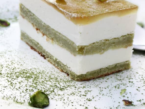 Cheese cake green
