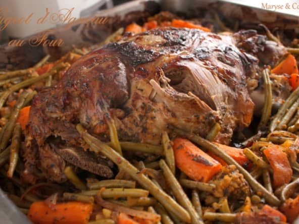 Gigot d’Agneau Mariné au Yaourt