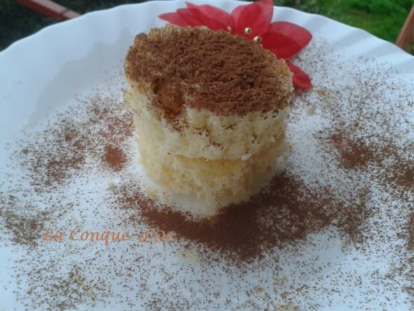 Petit gâteau de pandoro à la crème mascarpone et Limoncello