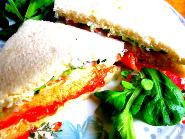 Sandwich de la mer à étages