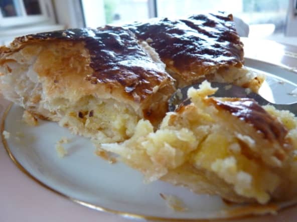 Galette des rois à l'ananas