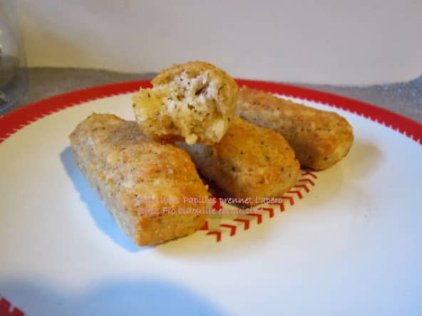 Financiers salés au fromage Comté pour l'apéritif