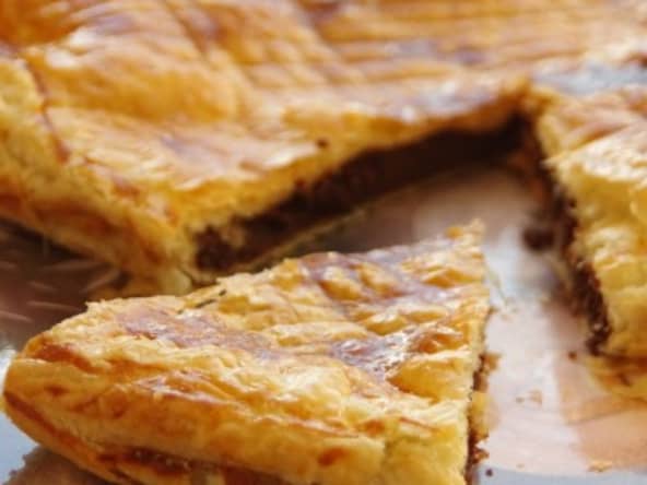 Galette des rois chocolat et frangipane pour fêter l'Epiphanie