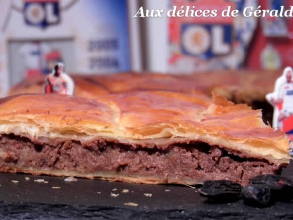 Galette des rois à la frangipane au chocolat et fève de tonka pour l'Epiphanie 