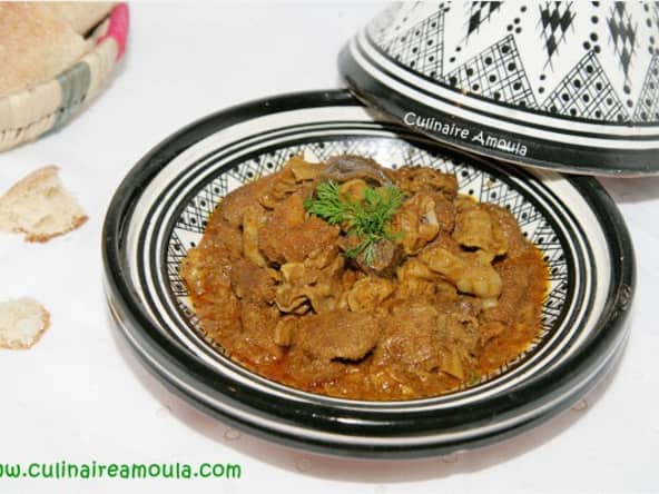 Tripes d'agneau aux épices