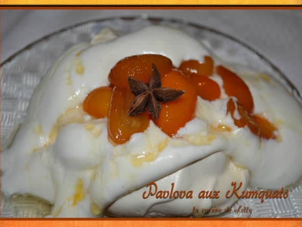 Pavlova aux kumquats