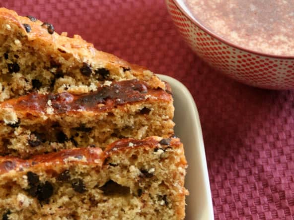 Pain Brioché Pamplemousse, Nougatine et Chocolat