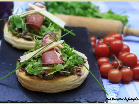 Tartelettes aux cèpes