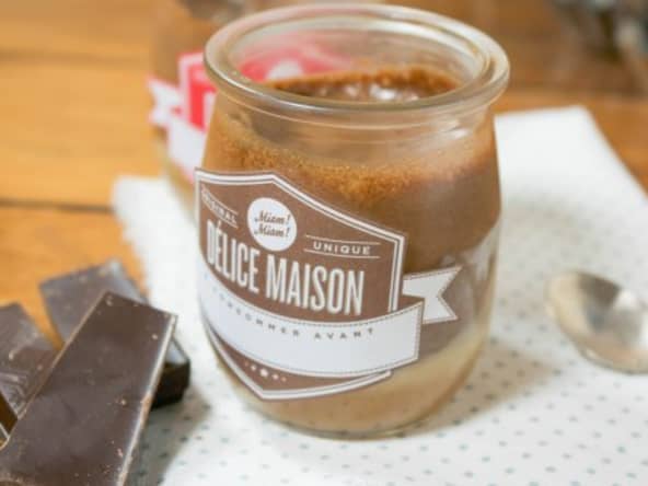 Mousse chocolat et caramel au beurre salé