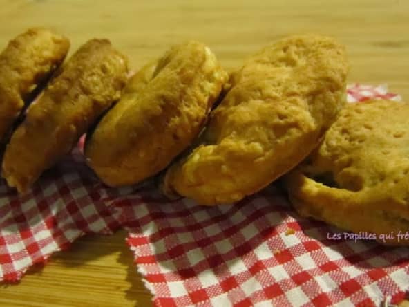 Scones comté et poulet rôti