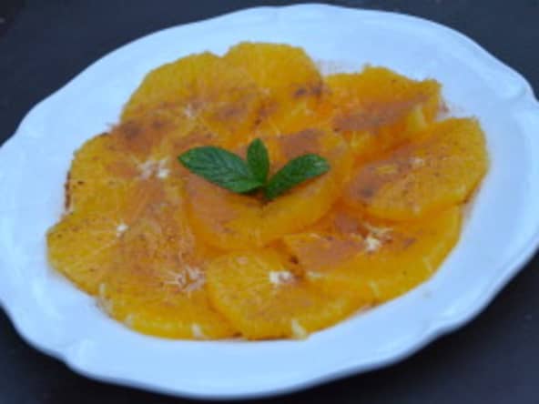 Oranges à la cannelle