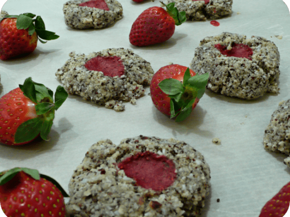 Biscuits à la "cru"fiture