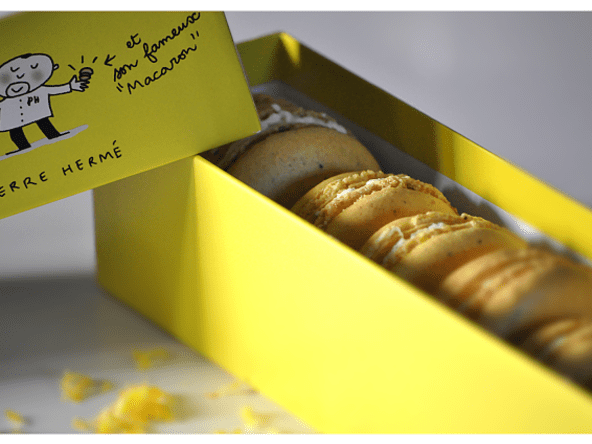 Macarons aux deux citrons