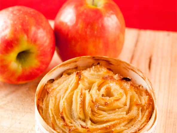 Tartelettes aux pommes caramélisées bien fondantes