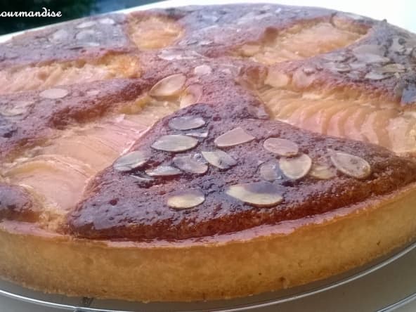 Tarte aux poires façon bourdaloue