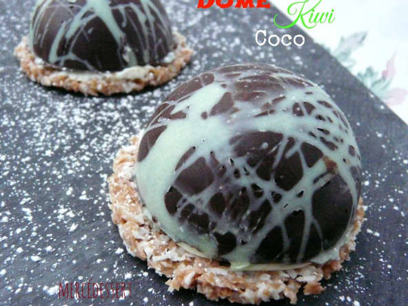 Dôme kiwi coco
