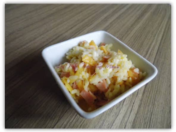 riz au chou et jambon