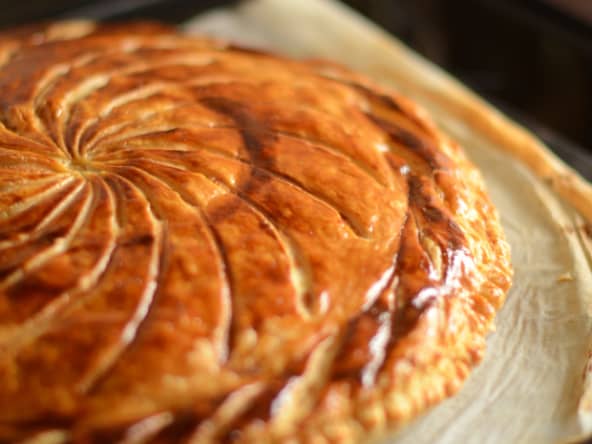 Galette des rois à la frangipane