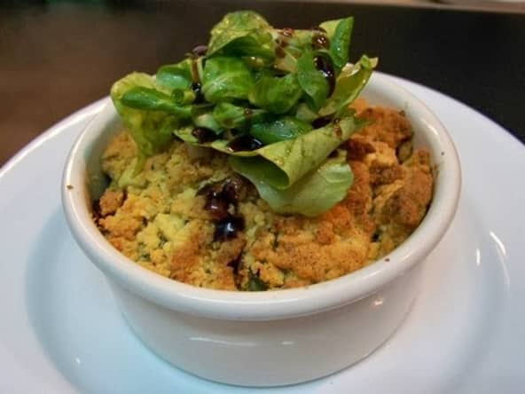 Crumble de courgettes