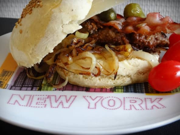 Hamburger maison à l’ETORKI