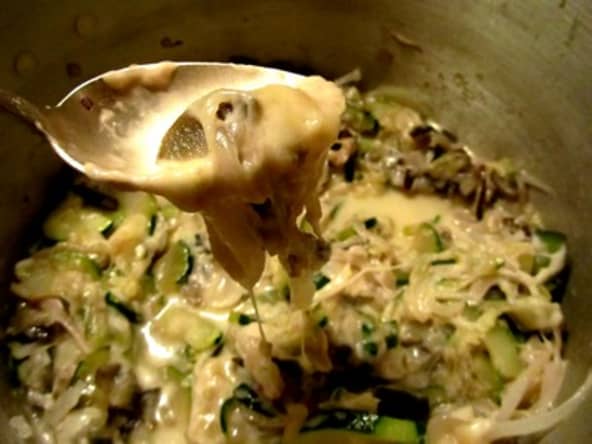 Truffade aux courgettes de l'été