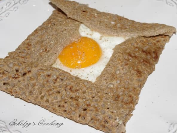 Galettes bretonnes de blé noir ou sarrasin