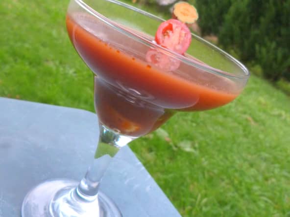 Cocktail Bloody Mary original aux moules