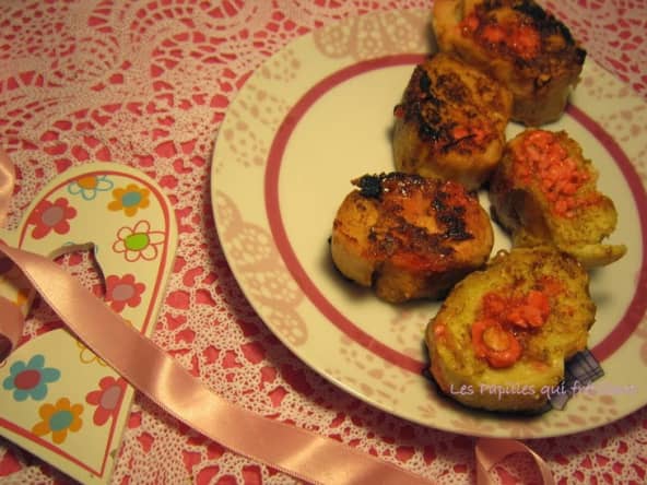 Pain perdu à la crème d'amandes pour le goûter