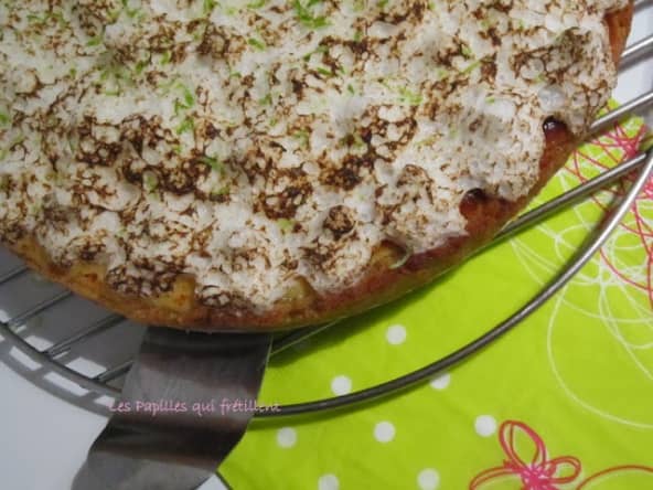 Key lime pie ou tarte au citron vert