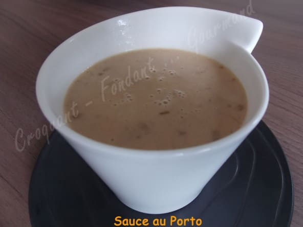 Sauce au Porto maison