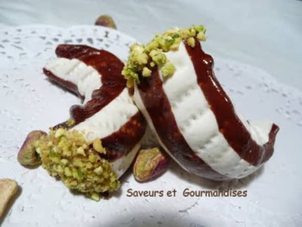 Cornes de gazelle bicolores