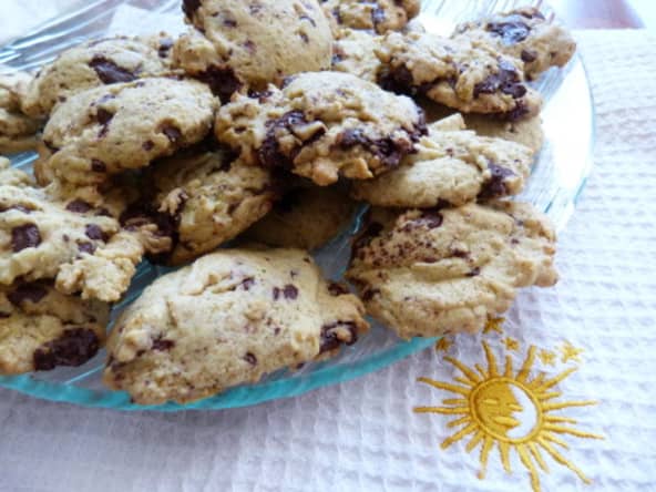 Cookies presque indien : massala et chocolat noir