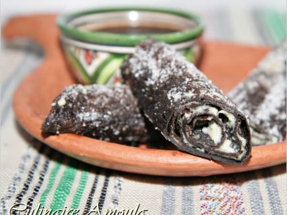 Crêpes au chocolat et au fromage