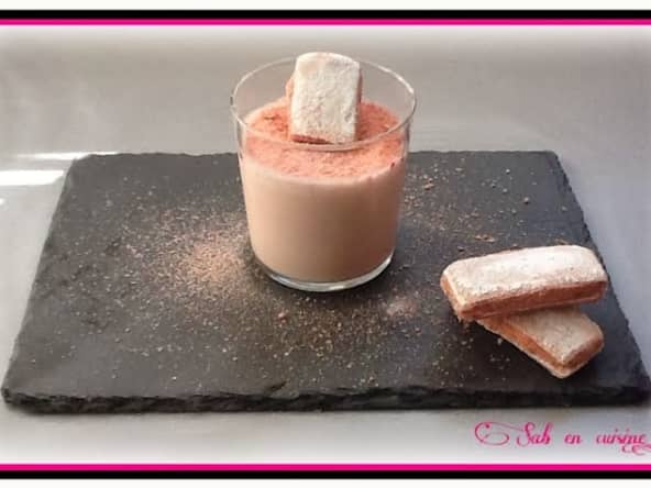 Tarte au lait concentré Régilait et Biscuits roses de Reims