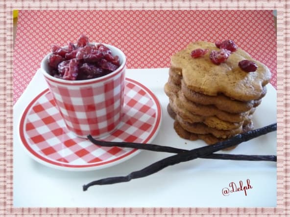 Biscuits aux cranberries