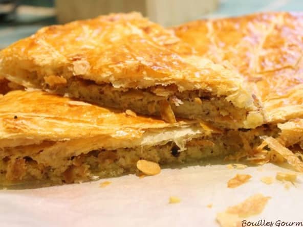 Galette des rois originale aux amandes torréfiées