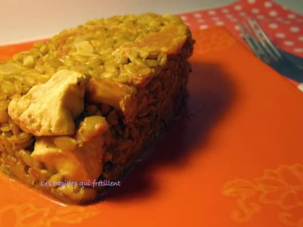 Risotto de petit épeautre à l'indienne