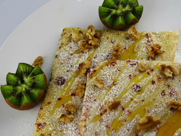 Crêpes aux noix