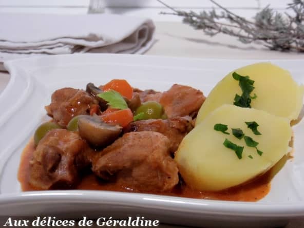 Sauté porc en ragoût