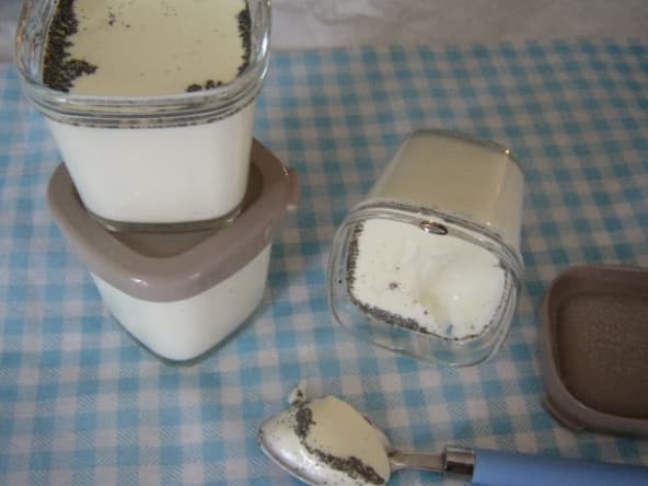 Le yaourt à la vanille