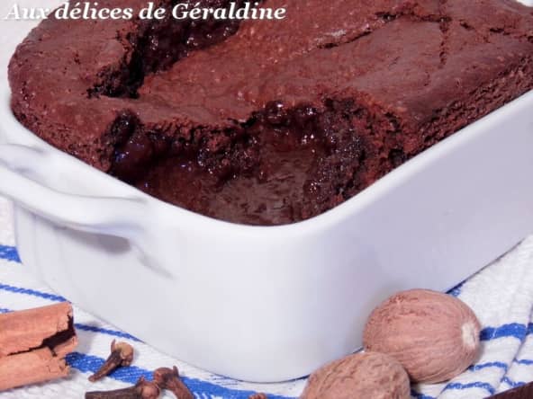 Fondant au chocolat et aux épices