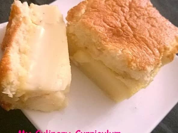 Gâteau magique ou 3 textures en une seule pâte