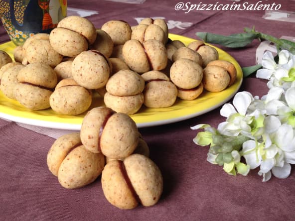 Mignardises italiennes noisette et chocolat