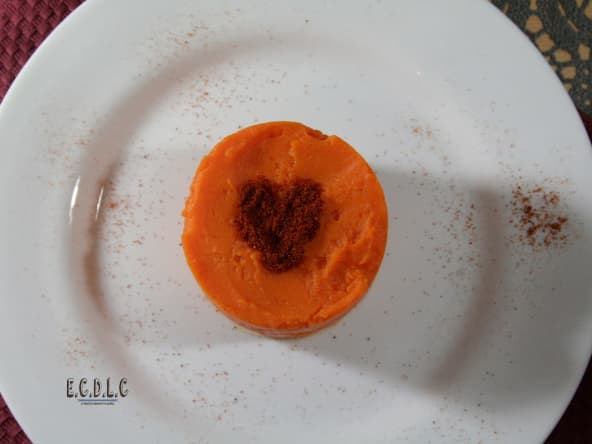 Purée de Patate Douce relevée au Gingembre