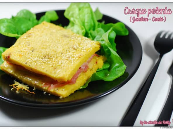 Croque polenta