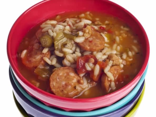 Gumbo Poulet-Saucisse (Louisiane)