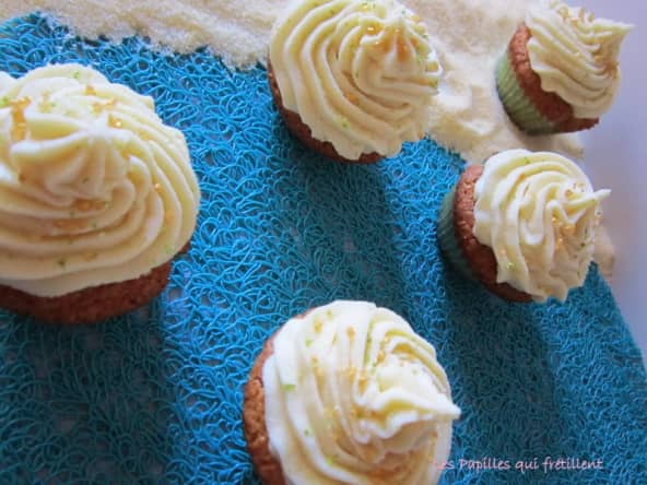 Cupcakes noix de coco citron vert