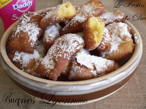 Bugnes lyonnaises pour carnaval